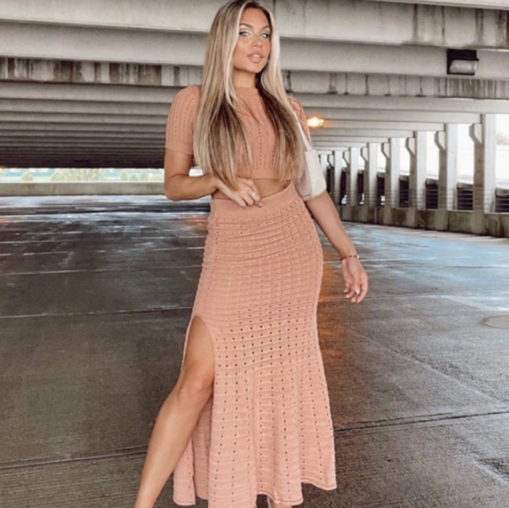 MABLE So This is Love maxi mermaid Skirt